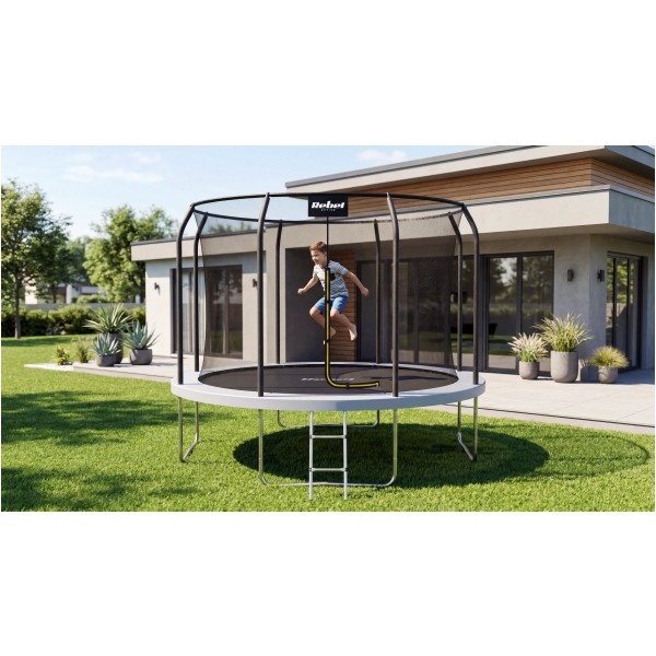 Trampolina Rebel Active PRO 10ft/305 cm, siatka, drabinka