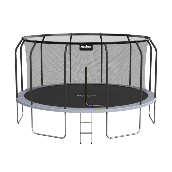 Trampolina Rebel Active PRO 14ft/427 cm, siatka, drabinka