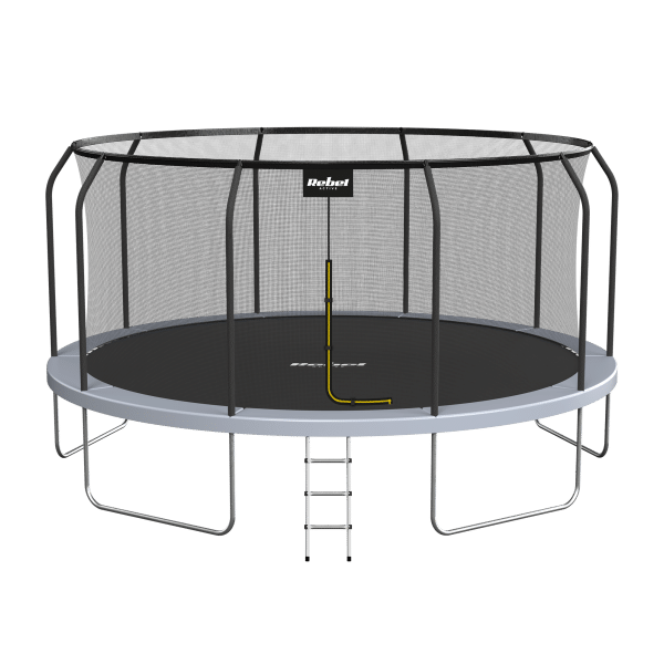 Trampolina Rebel Active PRO 15ft/457 cm, siatka, drabinka