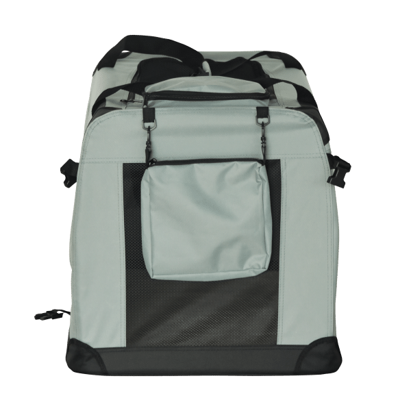 Transporter, składana torba transportowa, rozmiar S 50x34x36 cm , szara, REBEL ANIMALS