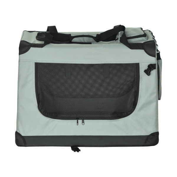 Transporter, składana torba transportowa, rozmiar XL 82x58x58 cm , szara, REBEL ANIMALS