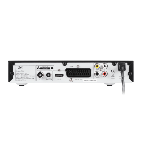 Tuner cyfrowy DVB-T MPEG-4 HD do telewizji naziemnej Kruger&Matz
