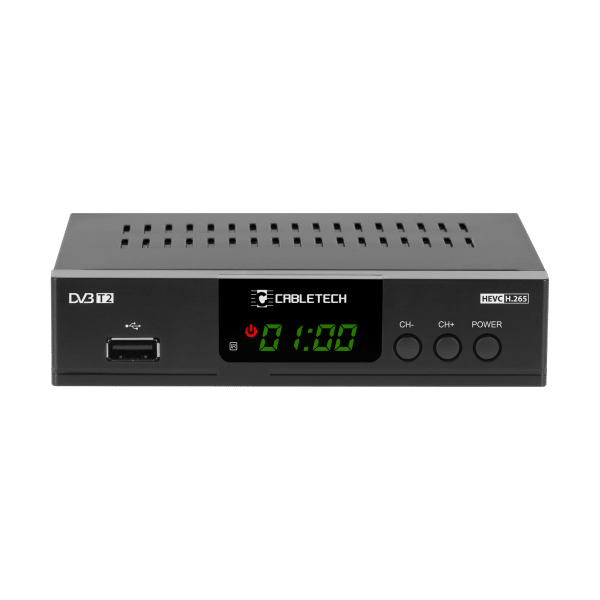 Tuner DVB-T2 H.265 HEVC Cabletech