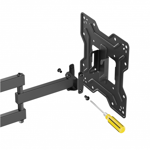 Uchwyt do ściany 23-50 cali czarny LDA41-223 (regulacja w pionie i w poziomie)