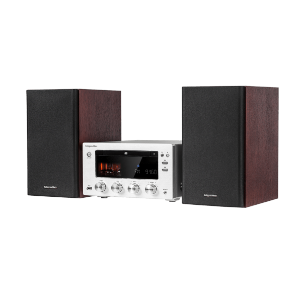 Wieża Kruger&Matz z CD, portem USB, Bluetooth, NFC , radiem cyfrowym DAB+ i FM model KM1598D