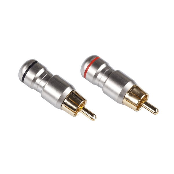 Wtyk RCA metalowy HD-287