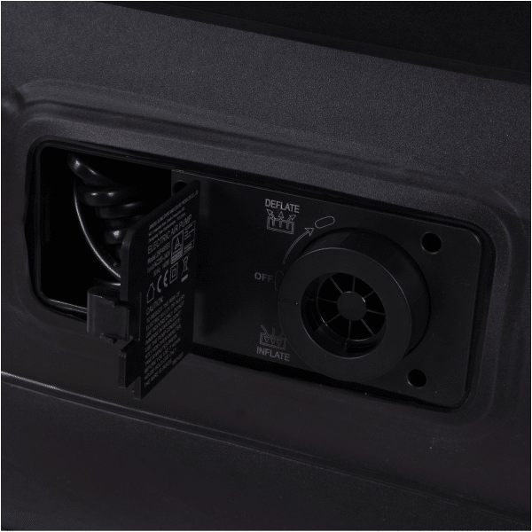 Wysoki pompowany materac AVENLI z wbudowaną pompką 196x97x47