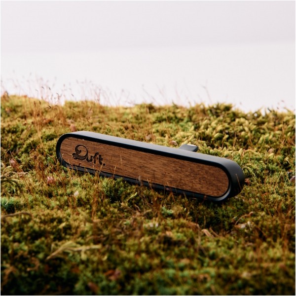 Zapach do samochodu DUFT Spinney– metalowy dyfuzor na kratkę +2 wkłady