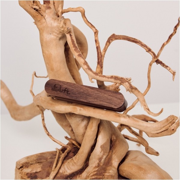 Zapach do samochodu DUFT Tobacco&Vanilia – drewniany dyfuzor na kratkę +2 wkłady