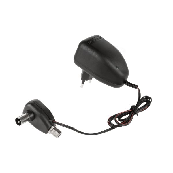 Zasilacz antenowy z gniazdem F 12V LXG04PK
