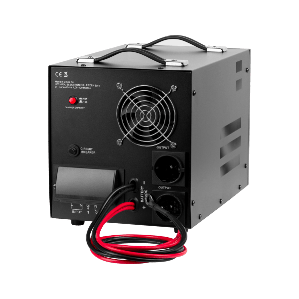 Zasilacz awaryjny KEMOT PROsinus-3500/48 przetwornica z czystym przebiegiem sinusoidalnym i funkcją ładowania 48V 230V 3500VA/2400W