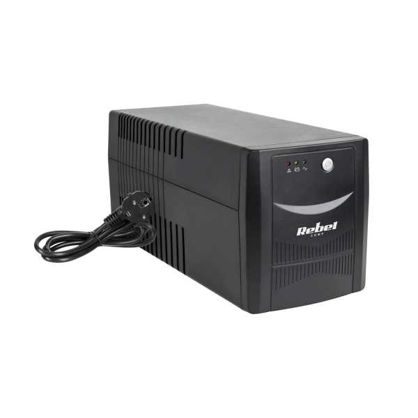 Zasilacz awaryjny UPS REBEL model Micropower 1000 ( offline, 1000VA / 600W , 230 V , 50Hz )