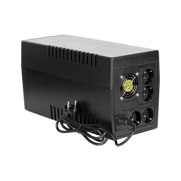 Zasilacz awaryjny UPS REBEL model Micropower 1500 (offline, 1500 VA / 900 W, 230 V, 50 Hz)