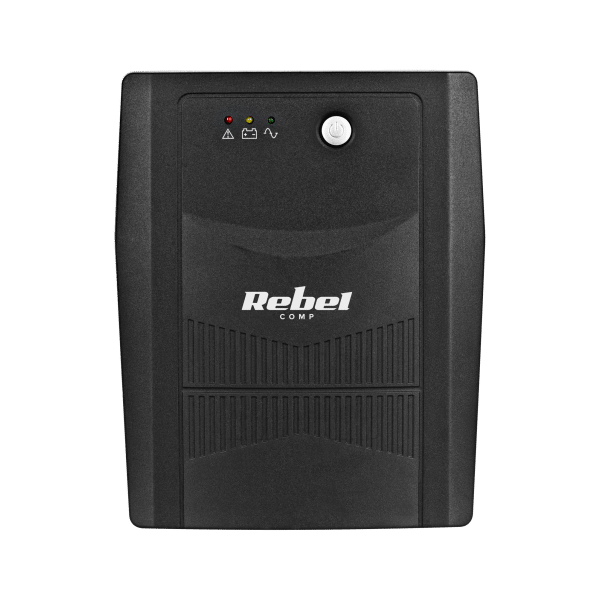 Zasilacz awaryjny UPS REBEL model Micropower 2000 (offline, 2000 VA / 1200 W, 230 V, 50 Hz)
