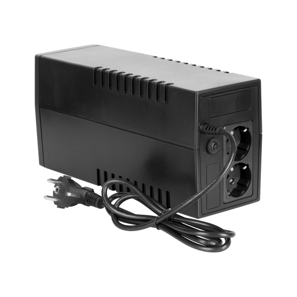 Zasilacz awaryjny UPS REBEL model Micropower 600 ( offline, 600VA / 360W , 230 V , 50Hz )