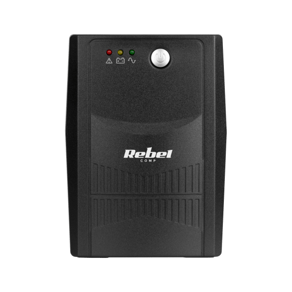 Zasilacz awaryjny UPS REBEL model Micropower 600 ( offline, 600VA / 360W , 230 V , 50Hz )