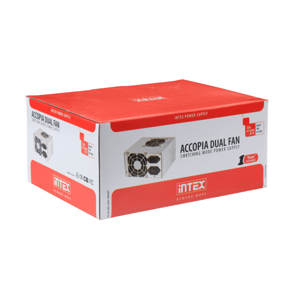 Zasilacz komputerowy ATX Accopia 600W INTEX