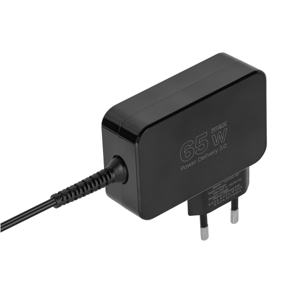 Zasilacz uniwersalny Kruger&Matz 65W z funkcją Power Delivery 7 końcówek