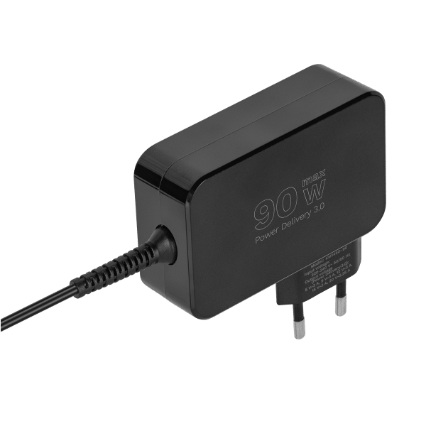 Zasilacz uniwersalny Kruger&Matz 90W z funkcją Power Delivery 7 końcówek
