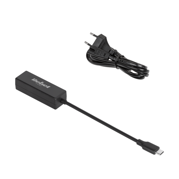 Zasilacz uniwersalny Rebel 12 końcówek 90 W 15-20 V automatyczny z funkcją Power Delivery
