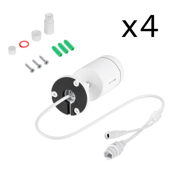Zestaw do monitoringu IP Kruger&Matz Connect C300