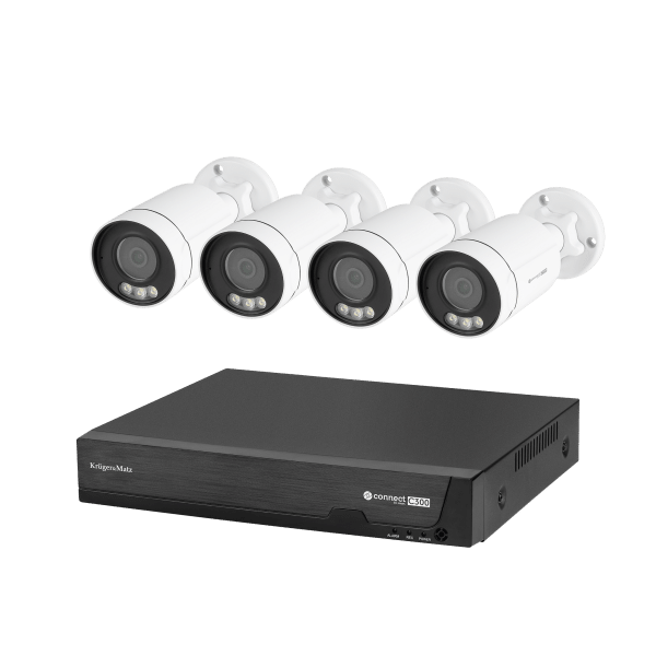 Zestaw do monitoringu IP Kruger&Matz Connect C300