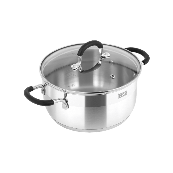 Zestaw garnków 8 elementów TEESA COOK EXPERT PRIME
