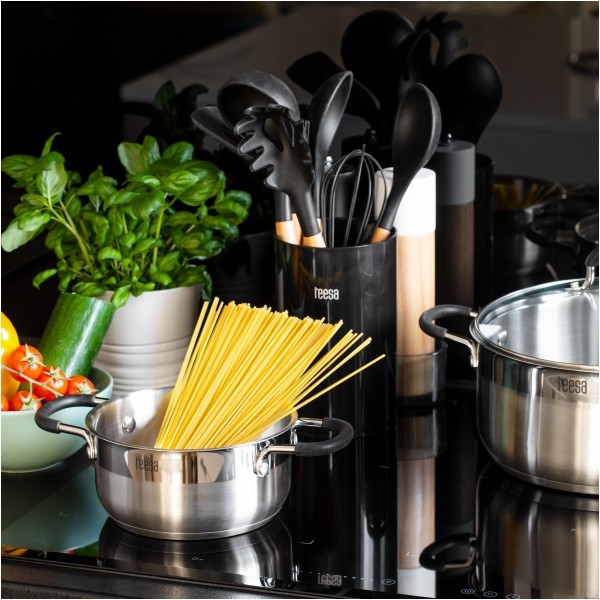 Zestaw garnków 8 elementów TEESA COOK EXPERT PRIME