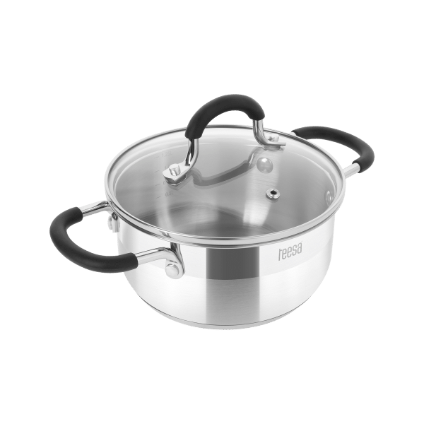 Zestaw garnków 8 elementów TEESA COOK EXPERT PRIME