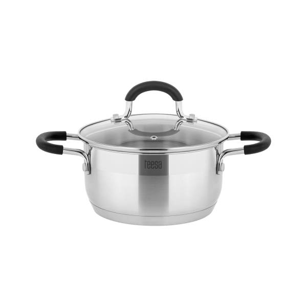 Zestaw garnków 8 elementów TEESA COOK EXPERT PRIME