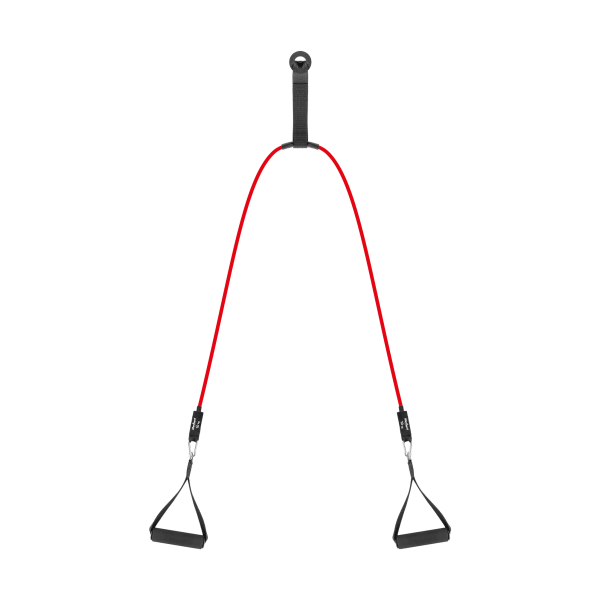 Zestaw gum oporowych do ćwiczeń - Power Tube Set , 5-80 kg, 5 gumy, REBEL ACTIVE