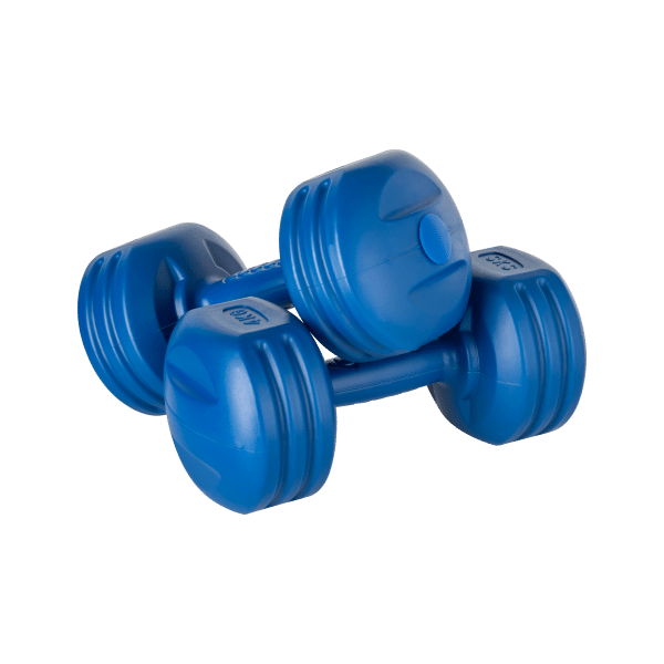 Zestaw hantelek bitumicznych 20kg ( 2x1kg + 2x2kg + 2x3kg + 2x4kg ) , REBEL ACTIVE