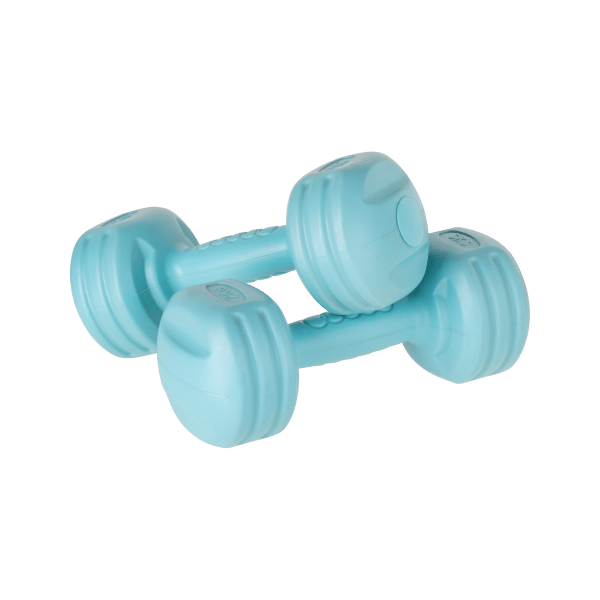 Zestaw hantelek bitumicznych 20kg ( 2x1kg + 2x2kg + 2x3kg + 2x4kg ) , REBEL ACTIVE