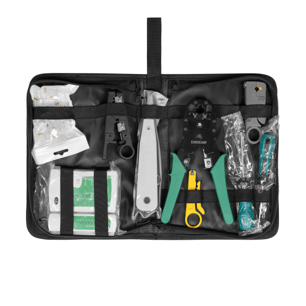 Zestaw narzędzi sieciowych 9 elementowy E5949