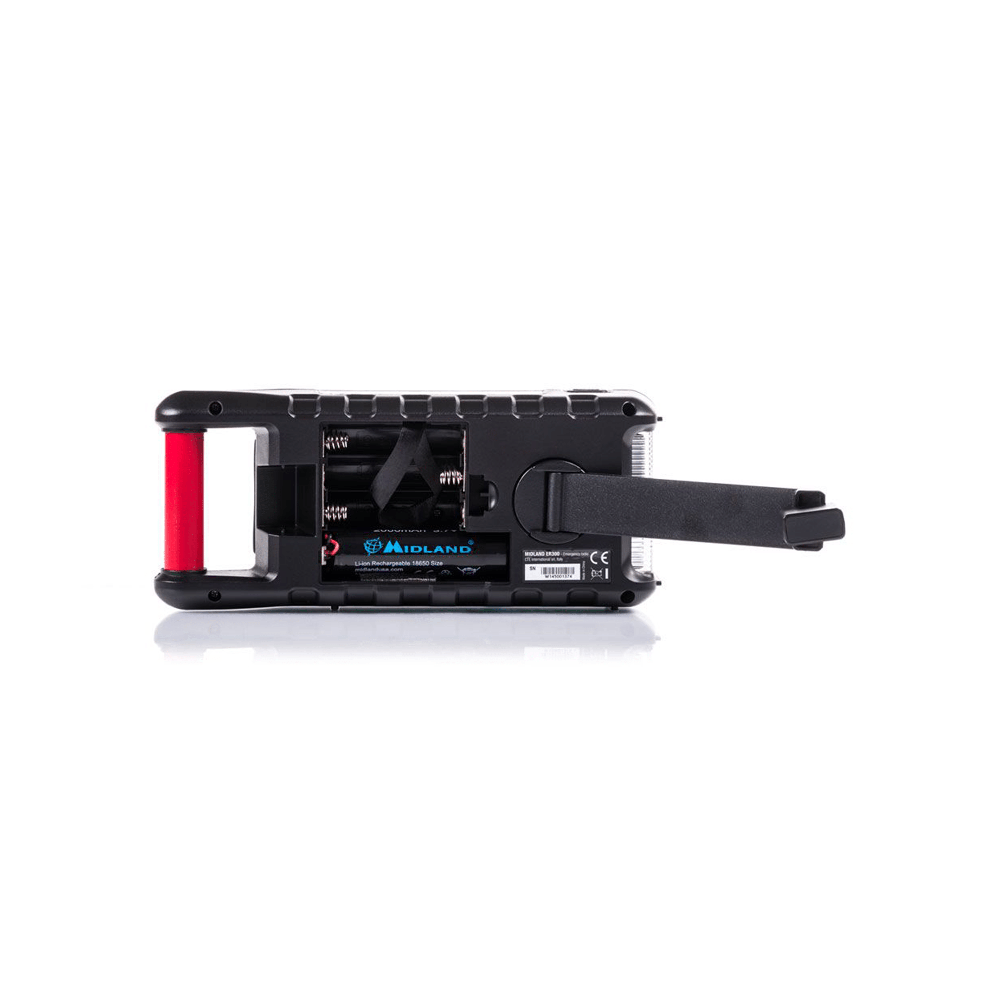 vhbw passend für Midland ER200, ER300 Haushalt Radio (2600 mAh, 3,7 V