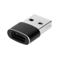Adapter przejściówka USB - USB Typu C czarny