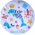 Basen pompowany SUNCLUB niebieski