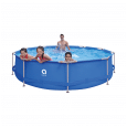Basen stelażowy AVENLI okrągły 366x76 zestaw