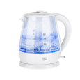 Czajnik elektryczny TEESA, szklany, 1630 W, biały, 1 L