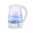 Czajnik elektryczny TEESA, szklany, 2200 W, biały, 1,7 L