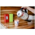 Czajnik elektryczny z regulacją temperatury,TEESA, szklany + inox, 2200W, 1,7L , LED