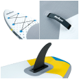 Deska SUP REBEL ACTIVE RBA4500 - biała