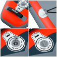 Deska SUP REBEL ACTIVE RBA4500 - pomarańczowa