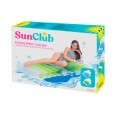 Dmuchany materac składany SUNCLUB zielony