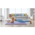 Domowy zestaw do pilates, wielofunkcyjny przyrząd do ćwiczeń fitness 9 w 1, kolor fioletowy