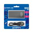 Dysk SSD Goodram HL100 512 GB USB 3.2