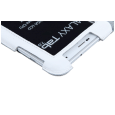 Etui białe dedykowane do Samsung Galaxy Tab P3100 (skóra naturalna)