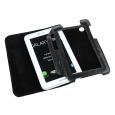 Etui czarne dedykowane do Samsung Galaxy Tab P3100 (skóra naturalna)