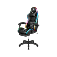Fotel gamingowy Kruger&Matz GX-150 Czarny LED 7-punktowy masaż