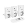 Gniazdo sieciowe Rebel sterowane pilotem (1+3)